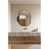 Fawdecor Premium Estetik Ahşap Çerçeveli Duvar Aynası – Minimal ve Şık Tasarım