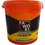 Fawori 1.1kg Ahşap Macunu Su Bazlı Mat Boya ile Ahşap Yüzeyler için Güçlü Dolgu