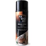 Fawori Akrilik Sprey Vernik 400 ml Mat Siyah – Ahşap, Sunta/mdf Uyumlu – Iç ve Dış Mekan – Pürüzsüz Mat Görünüm