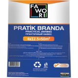 Fawori Ekstra Dayanıklı 4x12.5 50 m2 Pratik Branda