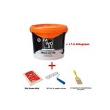 Fawori Extra Tavan Boyası Beyaz 17.5 Kg + 20 M2 Koruma Örtüsü + 20 Cm Rulo + 3 No Kestirme Fırçası