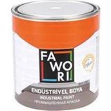 Fawori İdeal Parlak Endüstriyel Mat Siyah 0.75 kg Boya