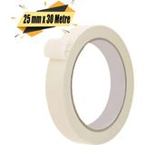 Fawori Kağıt Bant Boya Maskeleme Bandı 25 mm x 30 Metre - Bej