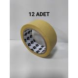 Fawori Kağıt Bant Boya Maskeleme Bandı 50 Mm X 30 Metre - 12 Adet