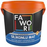Fawori Pudra Mavi 15 lt Silikonlu Mat İç Cephe Duvar Boyası