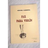 Fax para violín