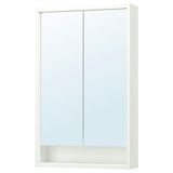 FAXALVEN banyo duvar dolabı, beyaz beyaz 60x15x95 cm