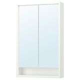 FAXALVEN banyo duvar dolabı, beyaz beyaz 60x15x95 cm