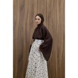 Faya Boutique Kahverengi Şifon Velissa Bluz