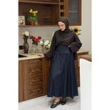 Faya Boutique Lacivert Prenses Model Kot Etek