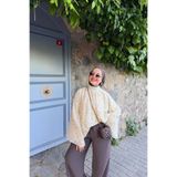 fayaboutique.com Puantiyeli Butteryellow Şifon Velissa Bluz