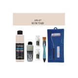 Fayans Tezgah B-Ambiente Islak Zemin Aw-07 Kumtaşı 250Ml Katalizör 20Gr Taşvernikmat120 Satenruloset