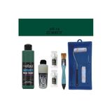 Fayans Tezgah B-Ambiente Islak Zemin Aw-14 Zümrüt 250Ml Katalizör 20Gr Taş Vernik 120 Saten Rulo Set
