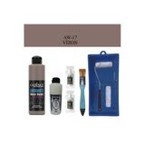 Fayans Tezgah B-Ambiente Islak Zemin Aw-17 Vizon 250Ml Katalizör 20Gr Taş Vernik 120 Saten Rulo Set