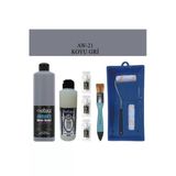 Fayans Tezgah B.-Ambiente Islak Zemin Aw-21 Koyugri 500Ml Katalizör 30Gr Taş Vernik 250 Satenruloset