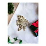 Fayra Accessorıes Kristal Taşlı Melek Balığı Motifli Broş