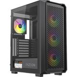 Fazeon F10 650W 80PLUS Bronze Mesh 4X120MM Argb Fanlı Atx Bilgisayar Kasası - 130 W