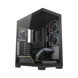 Fazeon F14 Plus F14PA750BBQ ARGB Fanlı 750 W Siyah ATX Gaming Bilgisayar Kasası