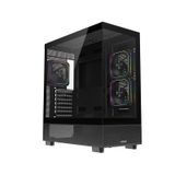 Fazeon F17 F17A750BBQ ARGB Fanlı 750 W Siyah ATX Gaming Bilgisayar Kasası