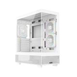 Fazeon F17 F17A750BWQ ARGB Fanlı 750 W Beyaz ATX Gaming Bilgisayar Kasası