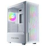 Fazeon F18 F18E650BWM ARGB Fanlı 650 W Beyaz E-ATX Gaming Bilgisayar Kasası