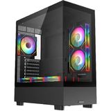 Fazeon F2 F2A650BBQ ARGB Fanlı 650 W ATX Gaming Bilgisayar Kasası