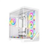 Fazeon F3 F3A750BWQ ARGB Fanlı 750 W Beyaz ATX Gaming Bilgisayar Kasası