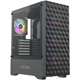 Fazeon F6 F6A650BBM ARGB Fanlı 650 W ATX Gaming Bilgisayar Kasası