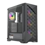Fazeon F8 F8E650BBM ARGB Fanlı 650 W E-ATX Gaming Bilgisayar Kasası