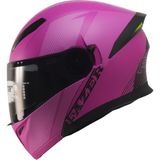 Fazer 965 Çene Açılır Güneş Vizörlü Kask - XSmall - Pembe