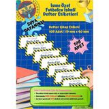 Fb Etiketi Defter Etiketi Kitap Etiketi Kişiye Özel Suya Dayanıklı Isim Yazılabilien - 1 - Çok Renkli