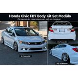 Fb7 Body Kit Set - Honda Civic Fb7 Body Kit Set - Ön Tampon Eki / Arka Tampon Eki / Sağ-sol Marşpiyel