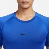 FB7932 480 Nike Pro Dri-Fıt Erkek Spor Tişört Lacivert
