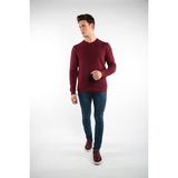 Fbı Erkek Bisiklet Yaka Kazak 93040 014 Bordo - M