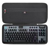 FBLFOBELI Logitech G915 TKL için EVA Sert Taşıma Kılıfı Tenkeyless Lightspeed Kablosuz RGB Mekanik Oyun Klavyesi, Seyahat Taşıma Çantası (Sadece Kılıf)