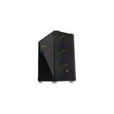 Fc-9405G Panda Gaming Kasa Double Slim Ring Rgb Fan + 650W 80+ Boş Bilgisayar Kasası