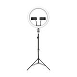 Fc R68 12.5'' Çift Telefon Tutuculu Ring Light - Tiktok - Youtube - Kuaför - Makyaj - (Işık Ayağı Hediyeli)