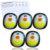 FCHMY Qitiieli Küçük Cep Penguen Sarılma, Mini Sevimli Hayvan Dekorasyon Cep Sarılma Penguen Stres Giderici Oyuncak, Özel Teşvik Doğum Günü Düğün Parti Sevgililer Noel Penguen Hediye Dekorasyon