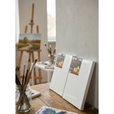 Fcx Art 25X35 cm Tuval - 280 Gr/m² Orta Doku Akrilik ve Yağlı boya uyumlu (2 Adet )