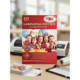FCX Laminasyon Filmi Parlak A4 125Mic 100'lü - Şeffaf