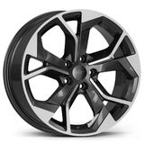 Fd-19252 8.5X19 5X112 Et35 66.5 Titan Diamond Jant