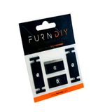 FD FURNDIY 3'ü 1 arada Kenar Bantlama Düzeltici - Kenar Bantlama Düzeltici - Kenar Bantlama Kesici - Melamin Kesici - Kenar Bantlama Kırpma (3'ü 1 Arada Giyotin Yedek Bıçakları)