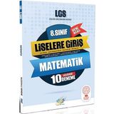 FDD Yayınları 8. Sınıf LGS Matematik 10 Deneme