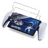 FDHYFGDY Sony PS5 PlayStation Portal/PS Portal için kırılmaz cam, 【2 adet】 9H sertlikte çizilmeye karşı dayanıklı kırılmaz cam folyo, kabarcıksız parmak izi bırakmaz HD ekran koruyucu