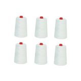 FDM Çuval Ağzı Dikiş Makinesi İpi 1000 Metre 6 Adet %100 Polyester Beyaz Renk