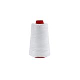 FDM Çuval Ağzı Dikiş Makinesi İpi 5 Kat Beyaz %100 Polyester Konik Makara Çuval ve Torba Ağzı Kapatma İpliği