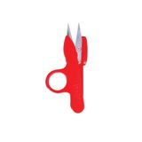 Fdm Golden Eagle Tc-801 Mavi Parmaklı İplik Temizleme Makası 12 Cm Yaylı Plastik Saplı Çıt Makas