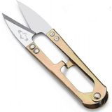 FDM Golden Eagle TC-805 Metal Yaylı İplik Temizleme Makası 4,5 İnç 11,25 cm Nikel Kaplama Çıt Makas - 5 Adet