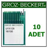 FDM Groz Beckert UYx128 Gebedur Kemer Makine İğnesi 16 Numara
