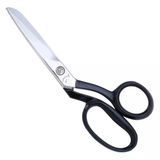 Fdm Horsehead | D-135 | 8 No | Yatık Makas | Regula Makası | Siyah Saplı | Nikel Kaplama | 20,32 Cm | Bilenebilir | Komple Çelik | Türk Malı